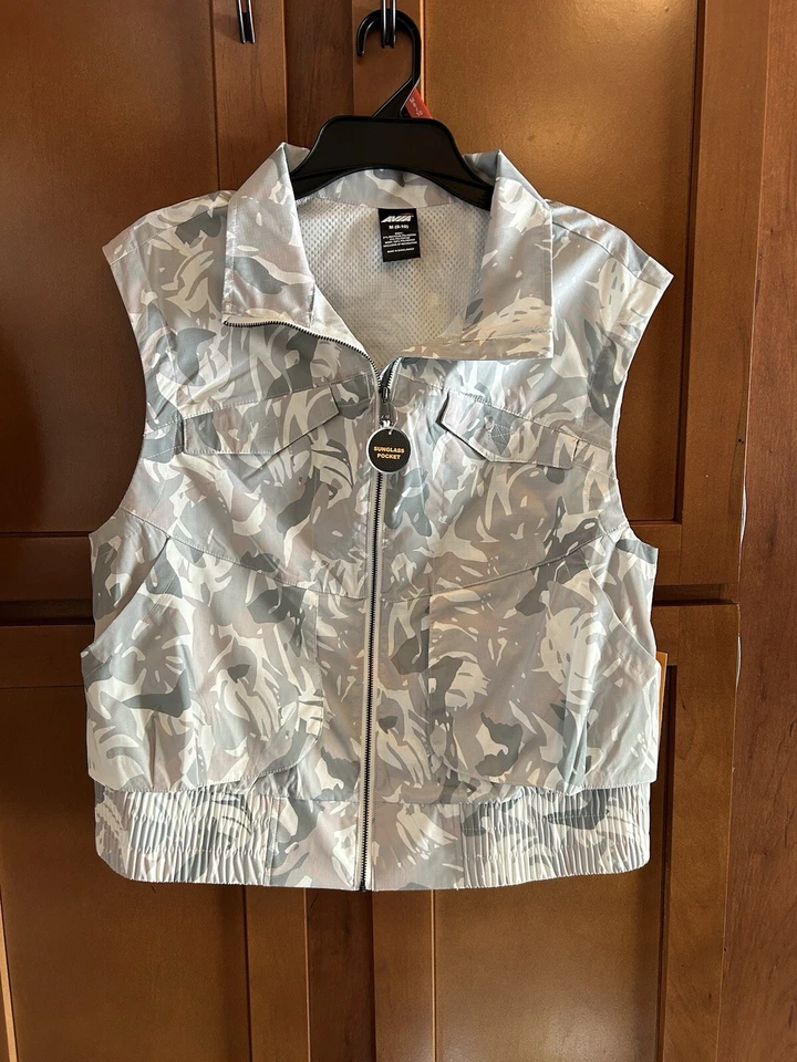 AVIA Silver Birch Beige Light Hiking Vest X-Small (0-2)