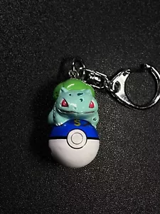 Campana Portachiavi Bulbasaur Vintage Pokémon Pokeball Nintendo CGTSJ - Foto 1 di 5
