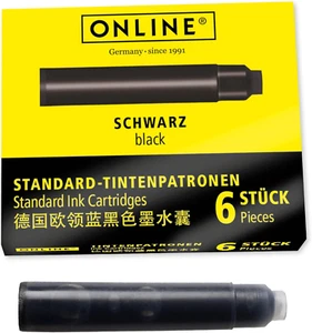 Standard Ink Cartridges, Universal Fountain Pen Ink, Compatible with All Common - Picture 1 of 12