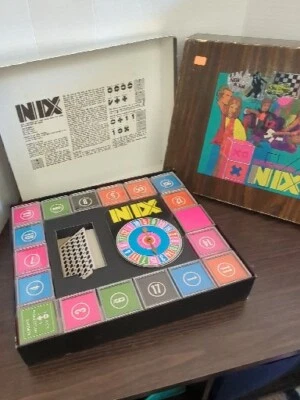 Vtg Board Game NIX, 1973, Leisure Life from American Greetings, Rare, Set Decor  - Image 1 of 4