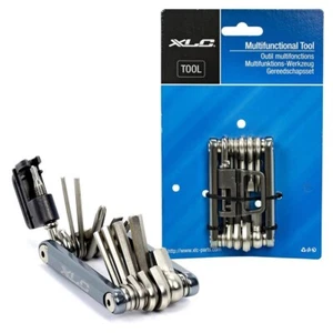 XLC bicycle multi tool TO-M07 pocket portable 15 functions hex chain screw drive - Picture 1 of 8