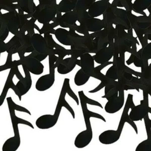 Musical Notes Fanci-Fetti Confetti 1oz Foil Musical Party Supplies Decorations - Picture 1 of 1