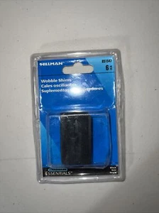 Part 851547 Black Wobble Shims, by Hillman, Single Item, Great Value, New in pac - Picture 1 of 2