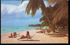 Postal vintage de Barbados Paradise Beach - Imagen 1 de 2