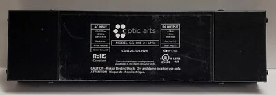 6 Optic Arts GG100E-24-UNV Electronic LED 96W High  CLASS LED DRIVER - Image 1 of 3