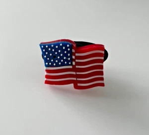 Original Doodles Croc/Shoe Charm: Flag of United States of America, new unused - Picture 1 of 1