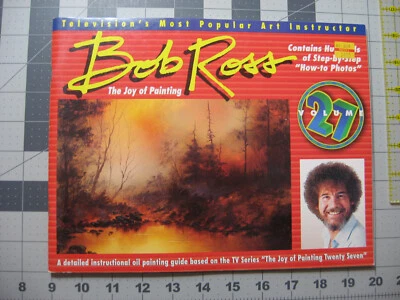 Bob Ross The Joy Of Painting Volume Vol 27  Art Instruction 4th Printing 1997 - Image 1 of 2