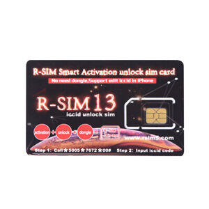R-SIM 13 RSIM Sim Chip Replacement for XR/XS/X/8/8p/7/7p/6s Adapter