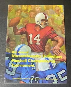 8th Annual Massachusetts Schoolboy Football Championship Tournament 1979 Program - Picture 1 of 20