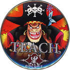 Marshall D Teach Blackbeard One Piece Student Can Badge Vol 24 World Straw