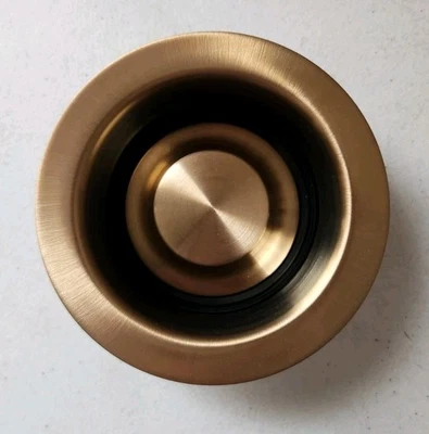 Delta 72030-CZ Classic 4-1/2" Brass Flange & Disposal Stopper, Champagne Bronze - Image 1 of 4