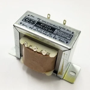 Center Tapped Power Transformer, 117V AC Input / 12V AC @ 4.0A Output - Picture 1 of 1