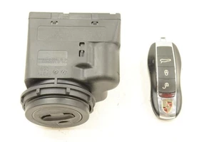 2010-2014 PORSCHE PANAMERA 970 4.8 IGNITION SWITCH WITH KEY FOB 7PP905865E - Picture 1 of 12