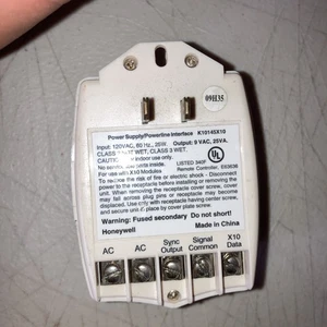 Honeywell 9V Transformer K10145X10 Power 25VA For X10 Modules Alarm Panel Part - Picture 1 of 9
