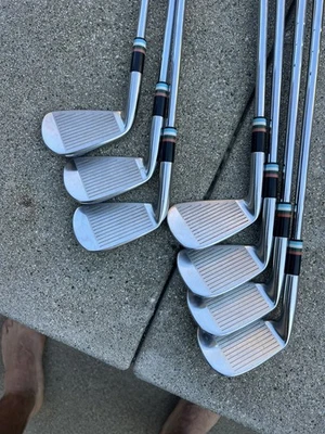 Juego combinado de ejes de hierro Mizuno Pro 221 223 4-PW OBAN CT 125x Foto 1 de 4