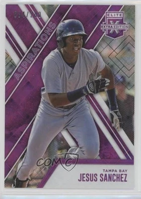 2017 Panini Elite Extra Edition Aspirations Purple /200 Jesus Sanchez #122 - Image 1 of 2