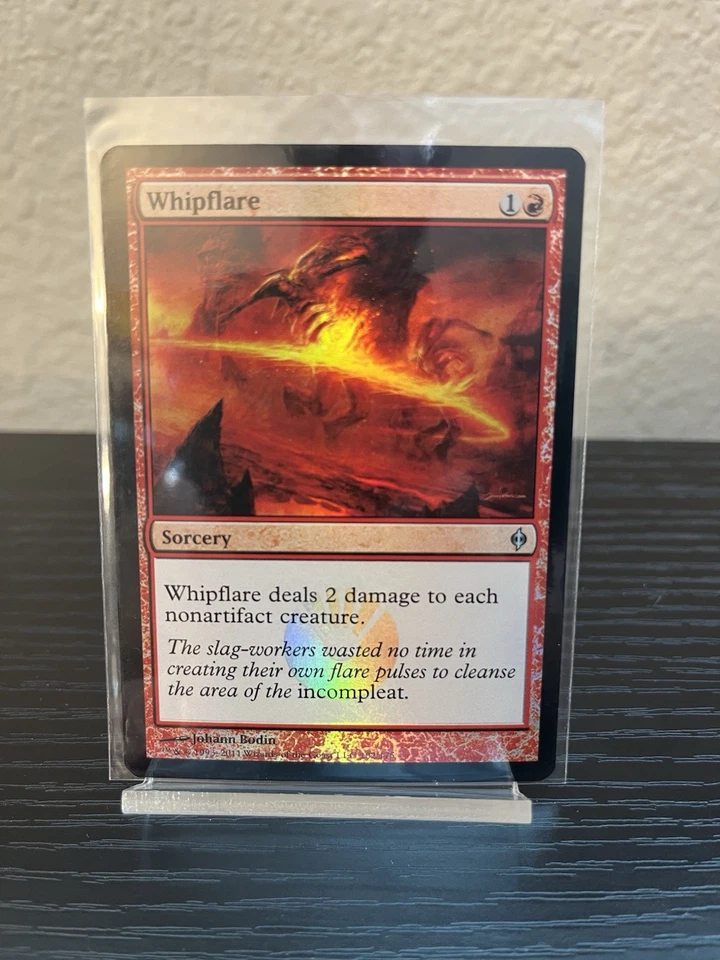 Whipflare (102/181) MTG Magic the Gathering - New Phyrexia LP FOIL - Image 1 of 1
