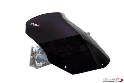 Parabrisas PUIG Racing - Humo Oscuro Motocicleta Bicicleta de Calle Bicicleta de Suciedad 4376F Foto 1 de 4