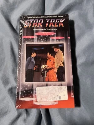 Star Trek VHS-4262 The Collectors Edition New 2 Episodes Tomorrow Is Yesterday… - Image 1 of 3