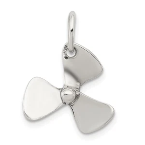 Charm elica barca argento sterling 3D anticato - Foto 1 di 3