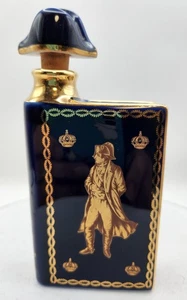 CAMUS NAPOLEON COGNAC Book Decanter 50ml EMPTY Bottle – Blue - Picture 1 of 11