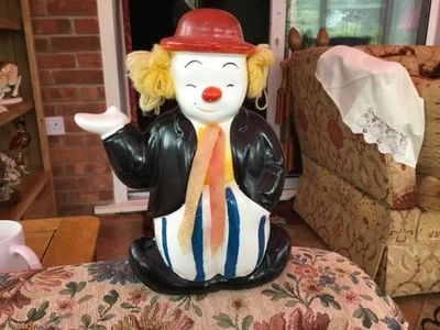 Vintage Ceramic Clown Money Box 9”x7”. - Image 1 of 4