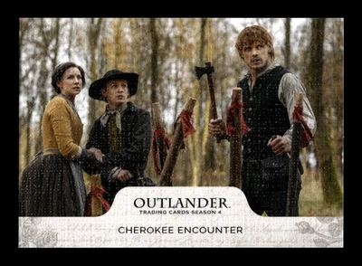 6-0-1-NS PWE . outlander 4 . cryptozoic 2020 canvas #18 (B) - Image 1 of 2