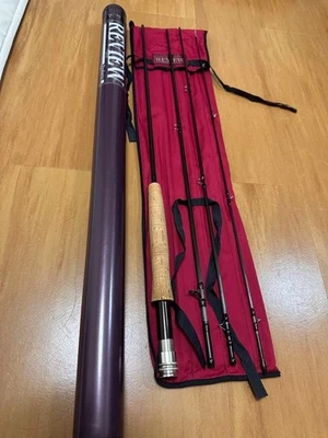 Review RX 8045T Fly Rod 8ft 4-5wt 4pc Graphite Fly Fishing Rod - Image 1 of 4