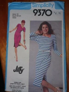 Simplicity Sewing pattern No 9370 Pullover dress Size 12 Used - Bild 1 von 2