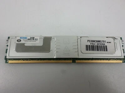 Edge Tech 2GB PEIBM39M5791 PC2-5300F DDR2 RAM - Image 1 of 4