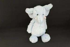 Jellycat Blue Elephant Elly Chime Rattle Medium Bashful 12" Plush Baby Toy - Picture 1 of 6
