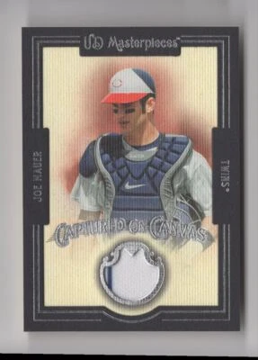 2007 UD MASTERPIECES CAPTURED ON CANVAS JOE MAUER - Image 1 of 2