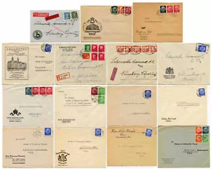 HOTEL ADVERTISING Envelopes GERMANY 3rd REICH Frankings Postmarks EACH PRICED - Picture 1 of 25
