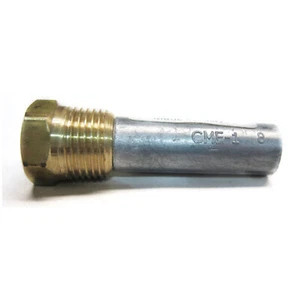 "Ánodo lápiz zinc Martyr CME1 3/8 NPT x 1/2"" X 2" - Imagen 1 de 1