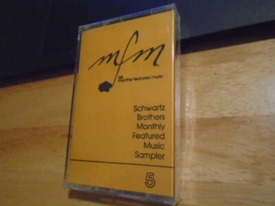 SEALED RARE PROMO Schwartz Brothers sbi sampler CASSETTE TAPE Black Music Month - Image 1 of 2