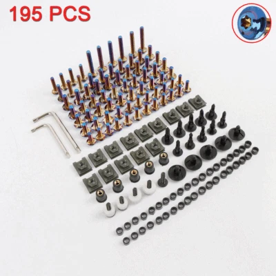 For BMW R1150RT R1100RT R1100 1996-2001 Stainless Steel Fairing Bolt Screw Kit - Image 1 of 4