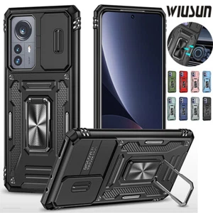 Hybrid Shockproof Case for Xiaomi 14T Redmi Note 14 13 12 11 Pro 5G Stand Cover - Picture 1 of 25