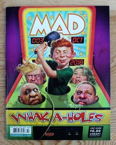 Mad Magazine; Octubre, 2018; No. 3; agujeros en A Whak - Imagen 1 de 10