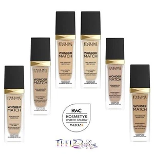 Eveline Wonder Match Foundation with Hyaluronic Acid 30 ml - Picture 1 of 12