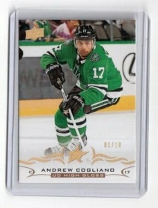 2018-19 Upper Deck Update UD High Gloss Card # 510 Andrew Cogliano Dallas Stars - Picture 1 of 2