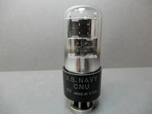 Tubo de vacío Amplitrex probado y garantizado National Union U S Navy CNU 6X5GT - Imagen 1 de 5