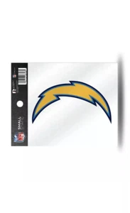 Los Angeles Chargers Static Cling Decal / Reusable 3x4 NFL LICENSED - Picture 1 of 1