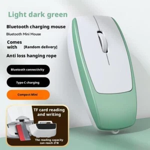 2025 Mini Bluetooth Mouse with Card UK P8W3 - Picture 1 of 15