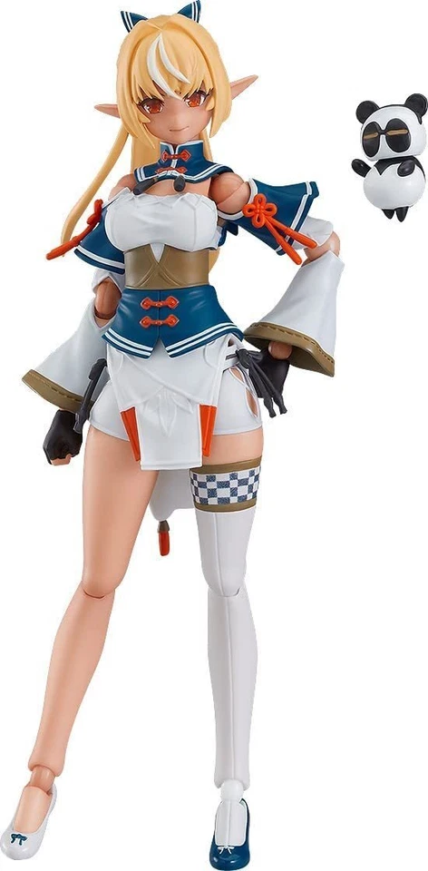 Max Factory Hololive Production Shiranui Flare Figma figura de acción multicolor - Imagen 1 de 4