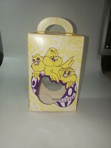 Easter Candy Box Egg Chicks Container Paper Box with Window Handle Pack of 5 - Picture 1 of 5