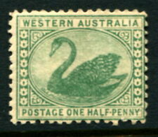 Western Australia - 1910 ½d GREEN Wmk 35 Wmk SG 138 Cv $5 [D2505]