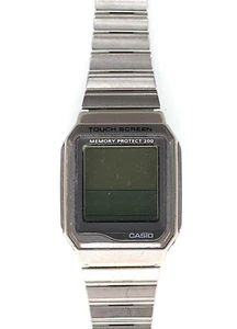 Reloj Casio Hombre VDB-200 Plástico Acero Inoxidable St Plata WR Cuarzo NO FUNCIONA Pieza - Imagen 1 de 8