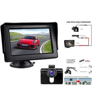 Rückfahrkamera mit 4.3'' Monitor   Nachtsicht Einparkhilfe Auto - Bild 1 von 2