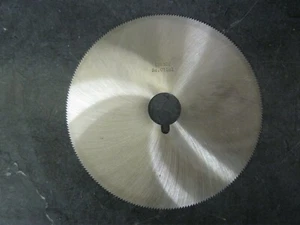 OSPEC4333 HSS Jewelers Saw Blade 6" Dia. x 0.051" Thick, 1" Arbor Dia. 232 teeth - Picture 1 of 3