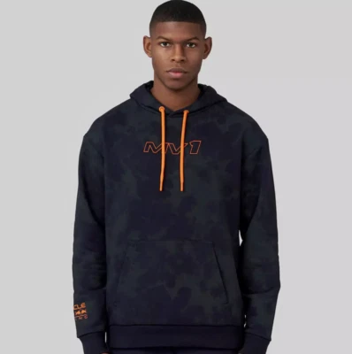 Oracle Red Bull Racing F1 Max Verstappen MV1 Hoodie Men's M, XL, 2XL Camo Black - Image 1 of 4